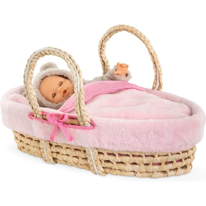 Corolle Braided Basket Set Set for Baby Doll - Plush