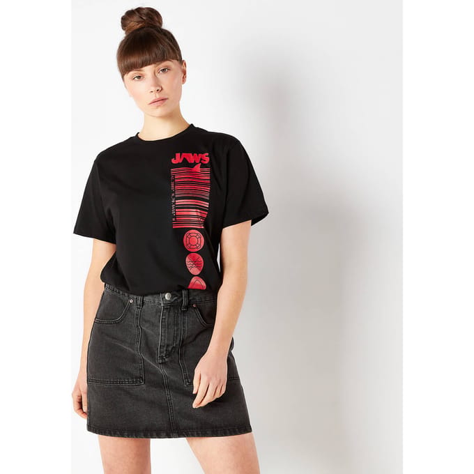 Jaws Women's T-Shirt - Zwart - XXL