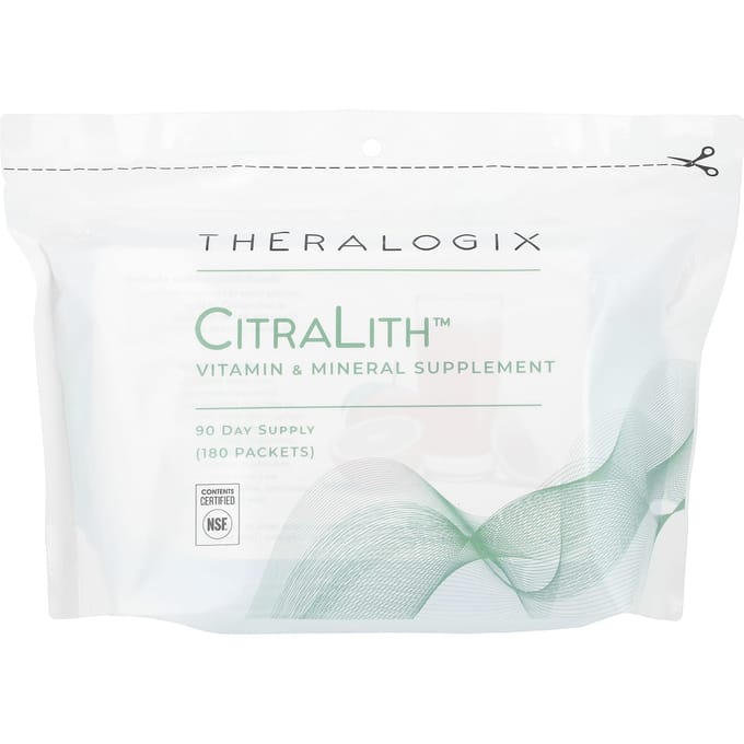 Citralith, Vitamine- en Mineralensupplement, 180 Zakjes, 2,45 g per stuk
