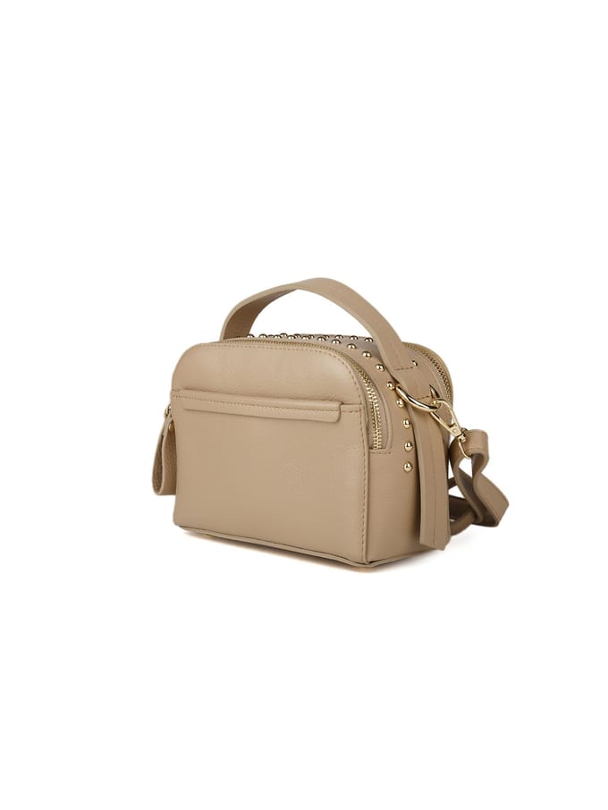 Giulia Monti Schoudertas Grijs Beige