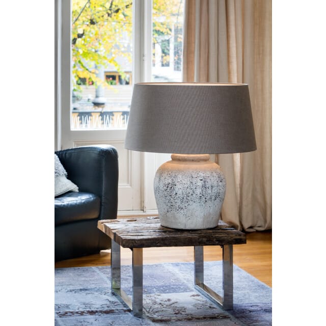 Light & Living LampvoetETNA Ø40x50 cm-large antiek grijs