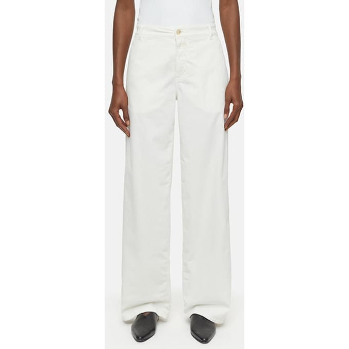 Closed Jurdy Pants Ivory Taglia: W26L32 | Pantaloni Outlet | Donna | Bianco