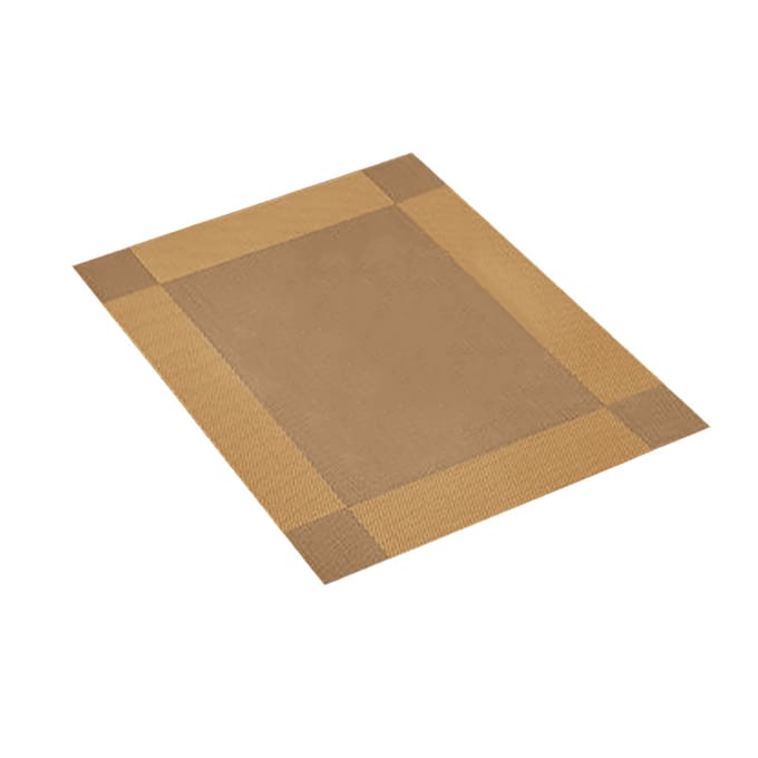 45x30cm Placemat Antislip Hitte-isolatie Wasbaar Sneldrogende Mat voor Keuken Eettafel brown