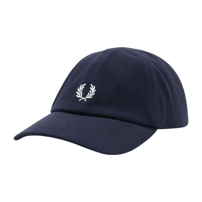 Fred Perry Klassieke pet in marineblauw piqué