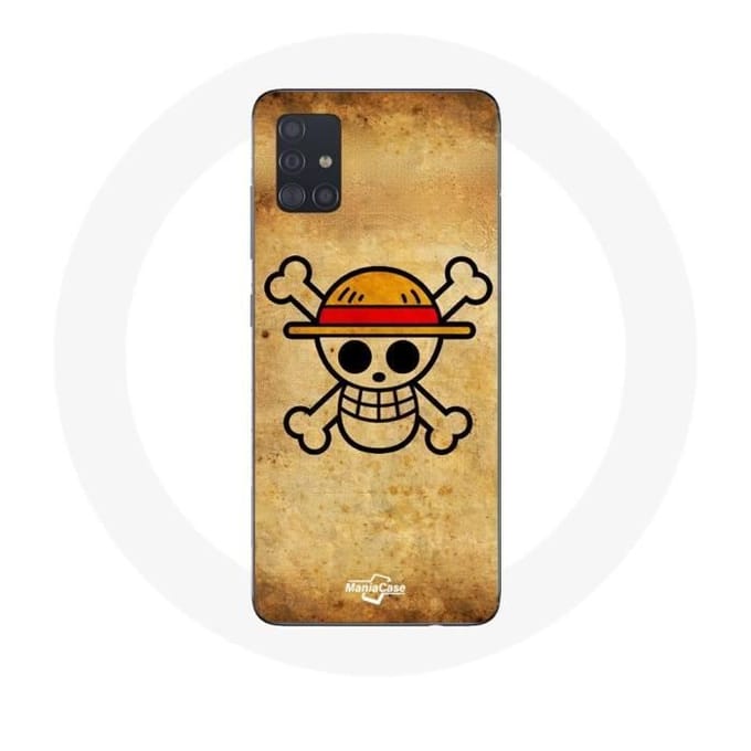 Samsung Galaxy A51 hoesje Manga One Piece Schedel