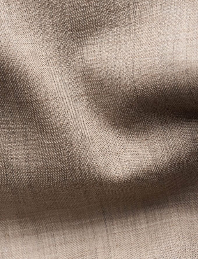 business overhemd Eton Slim Fit beige