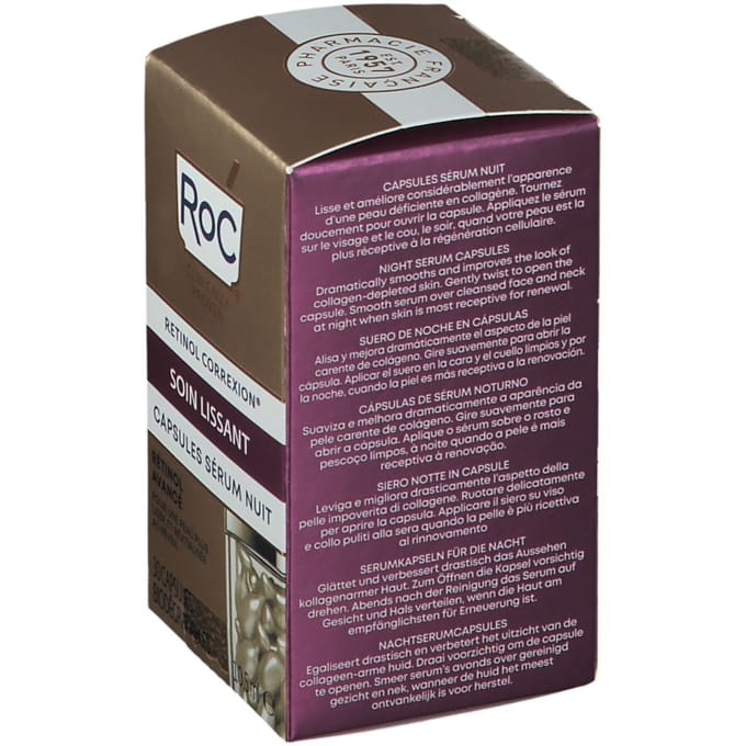 RoC Retinol Correxion Line Smoothing Night Serum 30 Capsules