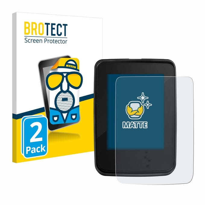 BROTECT - Screenprotector voor Giant RideDash Evo - Folie Beschermfolie matte 2 Stuks