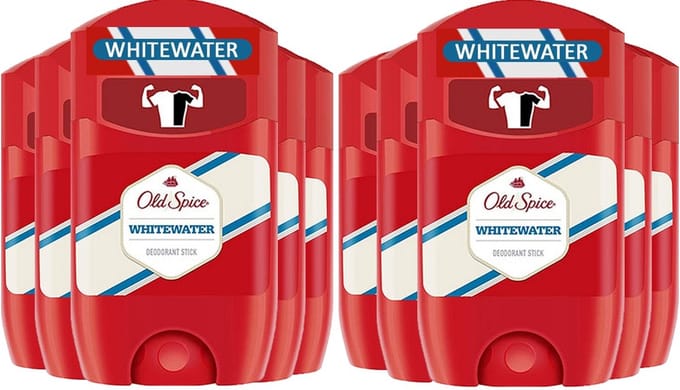 Old Spice - Deodorant - Stick - Whitewater - 50ml x 10