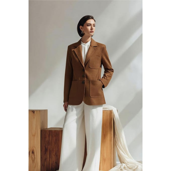 Vegan Suède Blazer