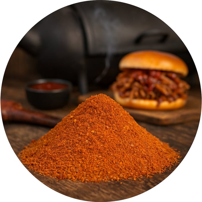 De Kruidenbaron - Pulled pork/beef/chicken kruidenmix Spicy - strooibus 250 gram