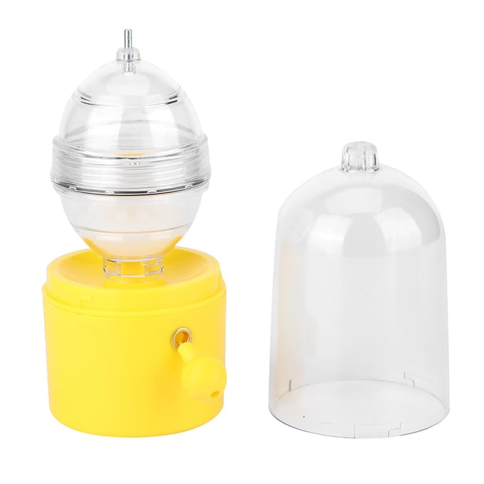 Eierroerapparaat Shaker Garde Handaangedreven Gouden Ei Maker Eieren Eigeel Eiwit Mixer Keukenhulpjes white