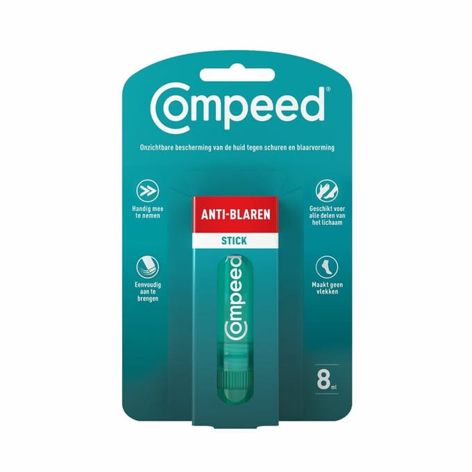 Compeed Anti-Blaren Stick - 2 x 8 mg - Voordeelverpakking