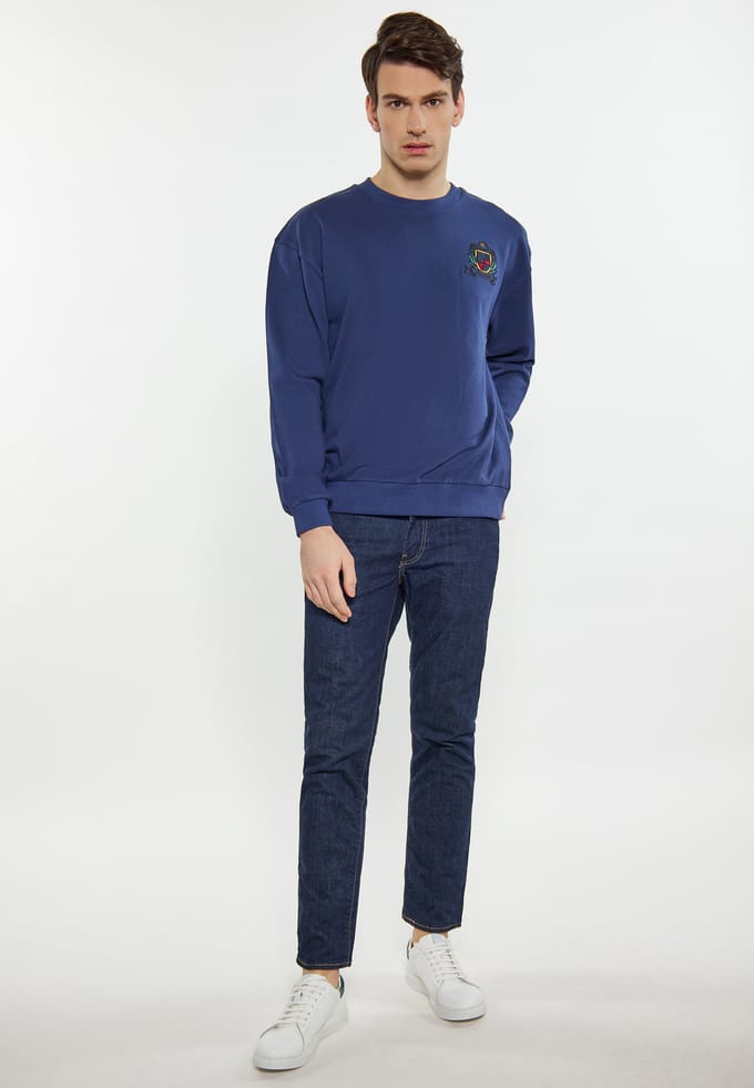 Mo Sweatshirt Heren marine