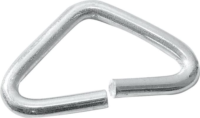 V-ring Triangel voor reparatie trampoline springmat - set 10 stuks