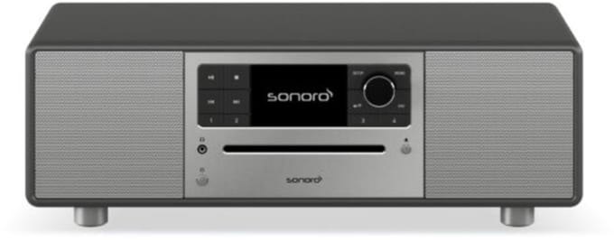 SONORO Prestige 2025 All-in-One-Muzieksysteem - Grafiet/Zilver