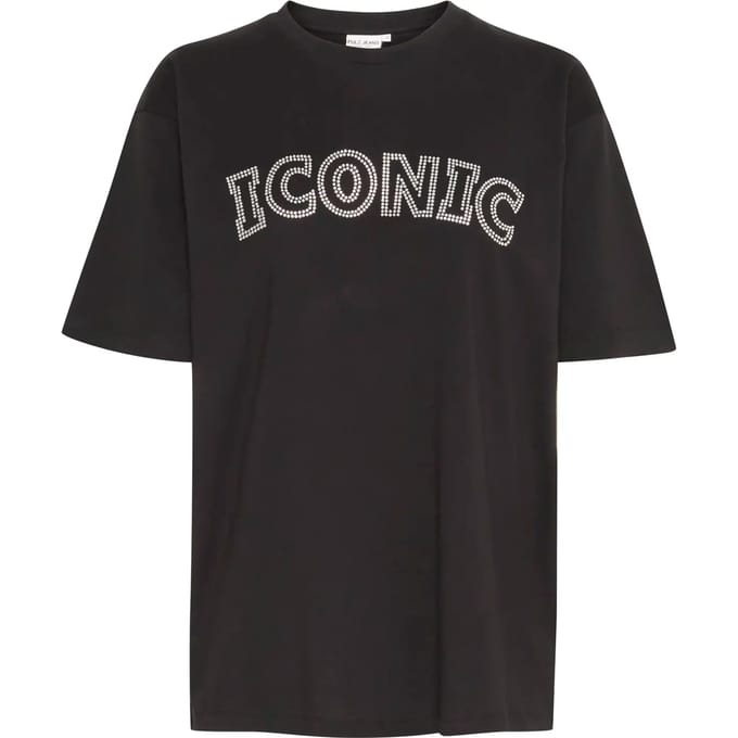 Dames-T-shirt Pulz Jeans Iconic