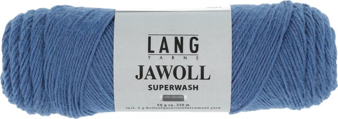 Lang Yarns Jawoll Superwash - 32 denimblauw - Sokkenwol Garen