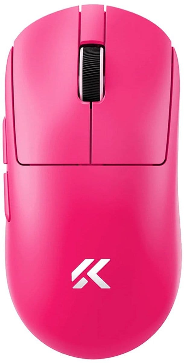 MCHOSE A7 V2 Ultra Rose Red 8K Hz PAW3950 TI Sensor Draadloze Gaming Muis (MC-A7V2-7)