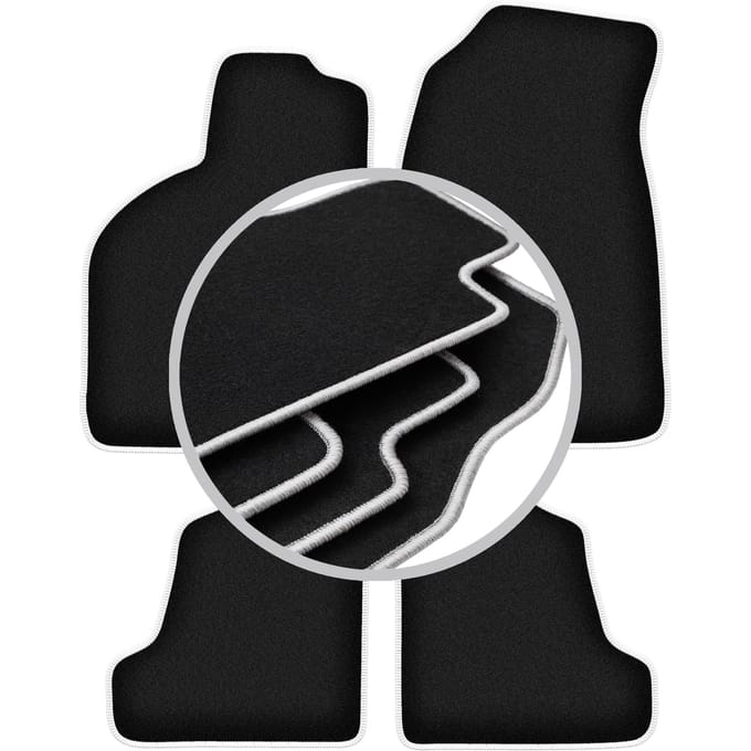 CARLUX-SILVER automatten voor: Saab 9-3 I Aero, liftback, sedan (1998-2002)