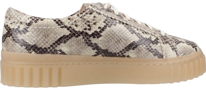 CLARKS MAYHILL WALK SNAKE LEA Dierlijke Druk 41 EU