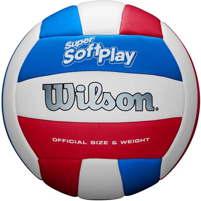 Wilson Soft Play Vb Rood/wit/blauw Volleybal