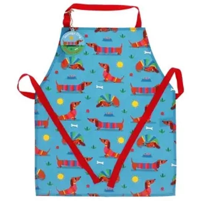 Afneembaar schort voor kinderen Rex London Sunny Sausage Dog