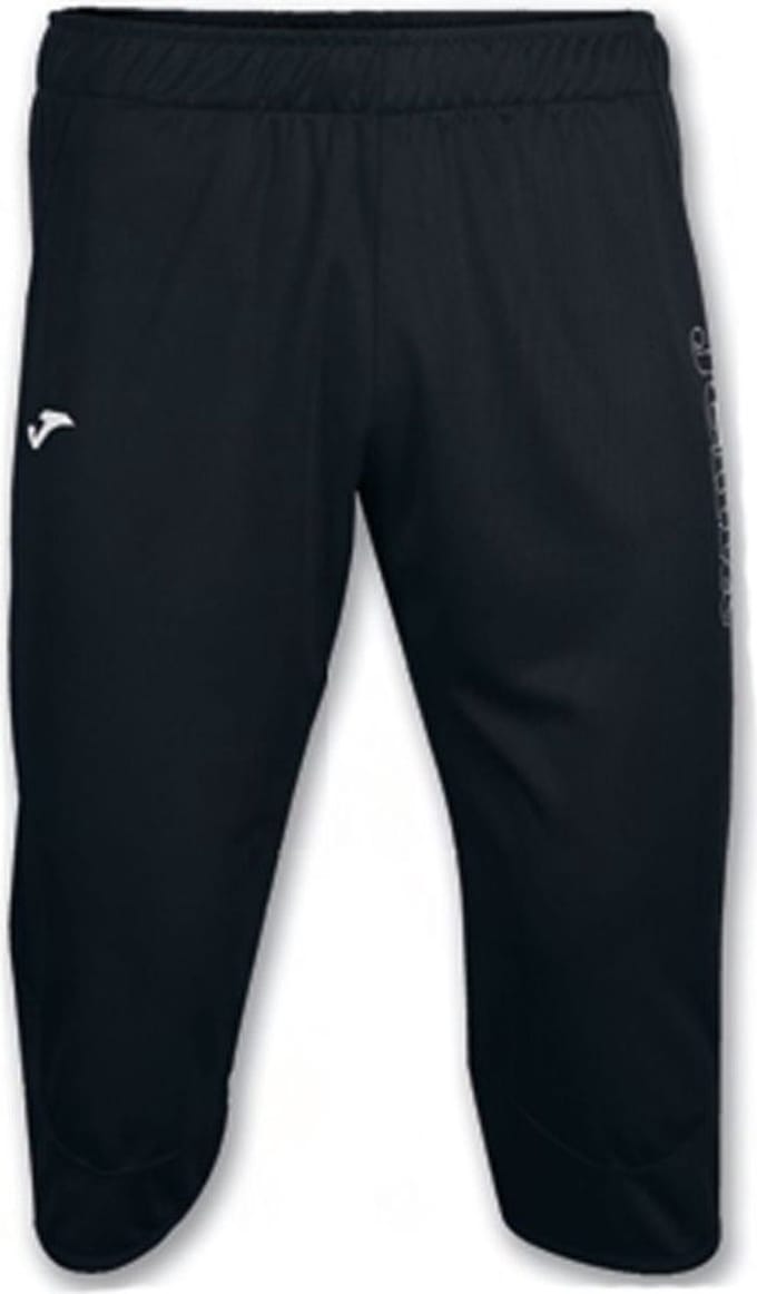 Joma Vela 3/4 Trainingsshort Kinderen - Zwart | Maat: 4XS (128)