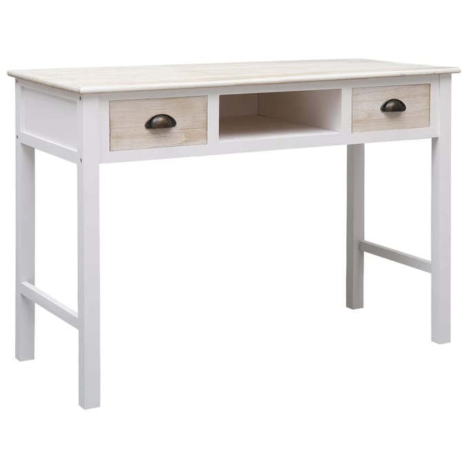 vidaXL - Wandtafel - 110x45x76 - cm - hout