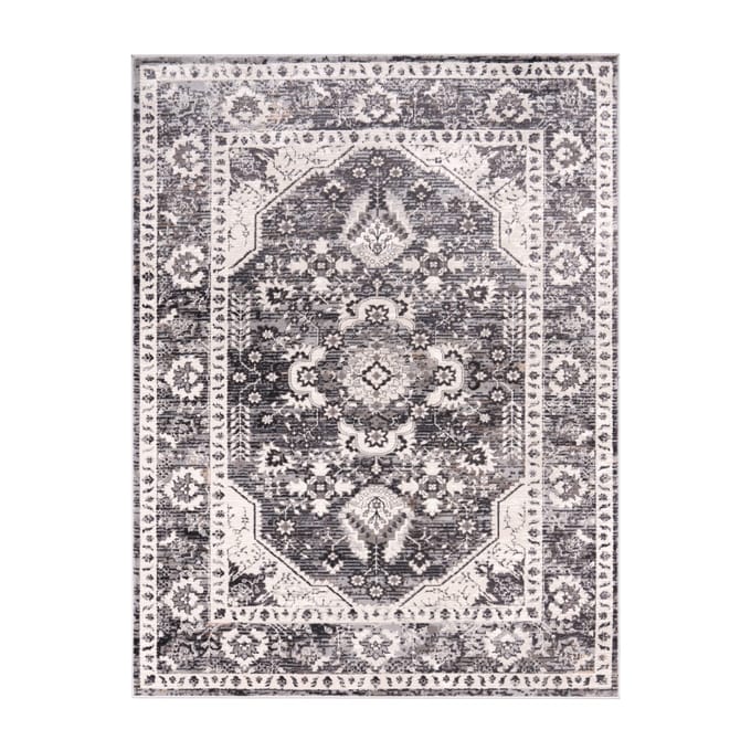 Tapijt Foggy grijs  80x150 cm