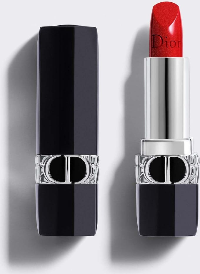 Christian Dior Couture Colour, Metallic, Cream Lipstick, 999, Red, Refillable, 3.5 g