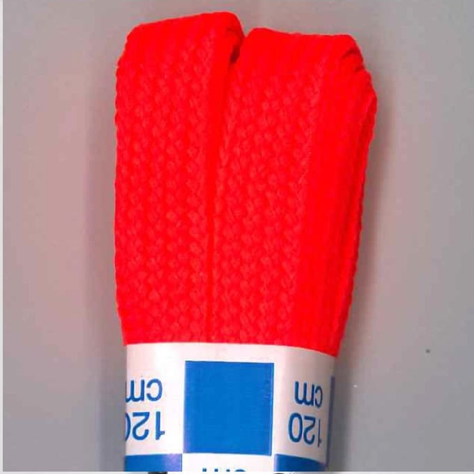 platte fashion veters 120cm lang helder oranje