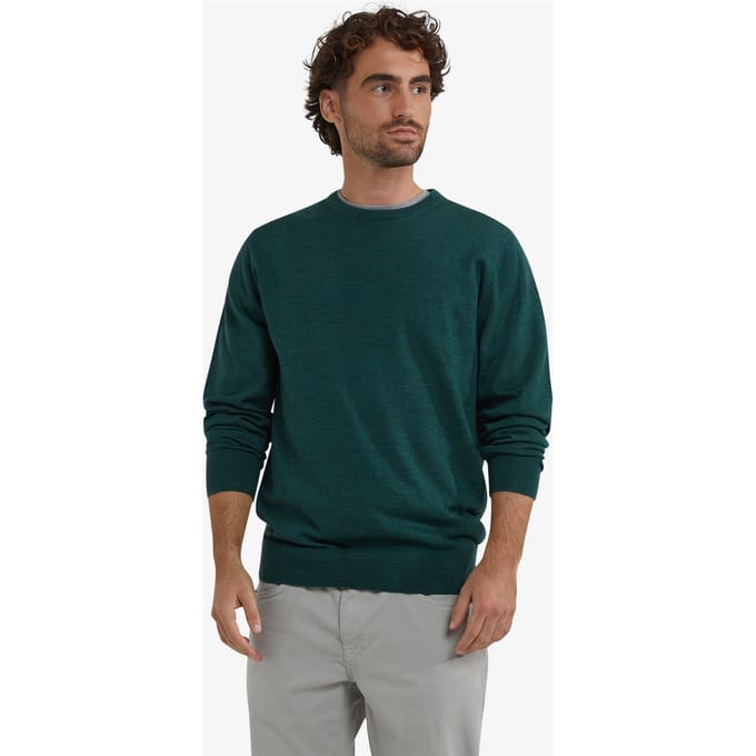 McGregor Fine Merino C-neck Sweater Winter Sage Größe: 3XL | Pullover Outlet | Herren | Grün