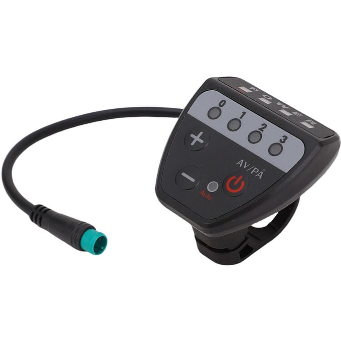 Elektrische Scooter LED Display Lichtgewicht Eenvoudige Installatie Waterdichtheid Elektrische Fiets Display 36 tot 48V gray
