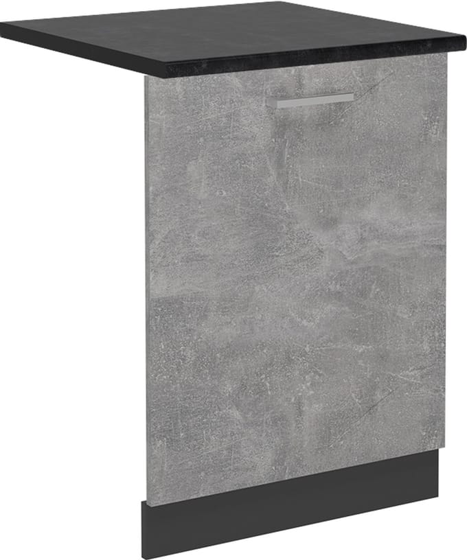 Vicco R-Line Vaatwasserfrontpaneel – 60 cm, WB Marmer Beton