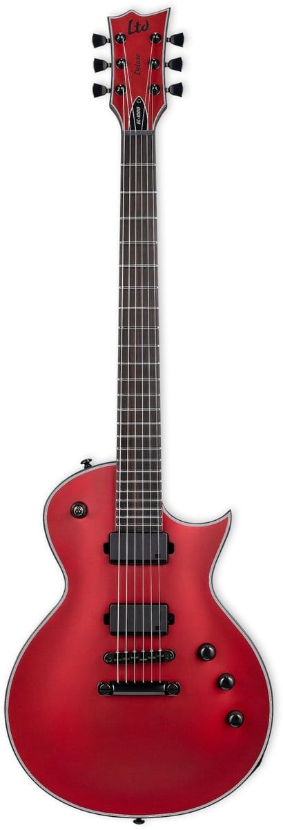ESP LTD EC-1000 Candy Apple Red Satin elektrische gitaar