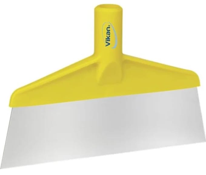 Vikan Hygiene 2910-6 vloerschraper zwart  rvs blad, 260mm breed