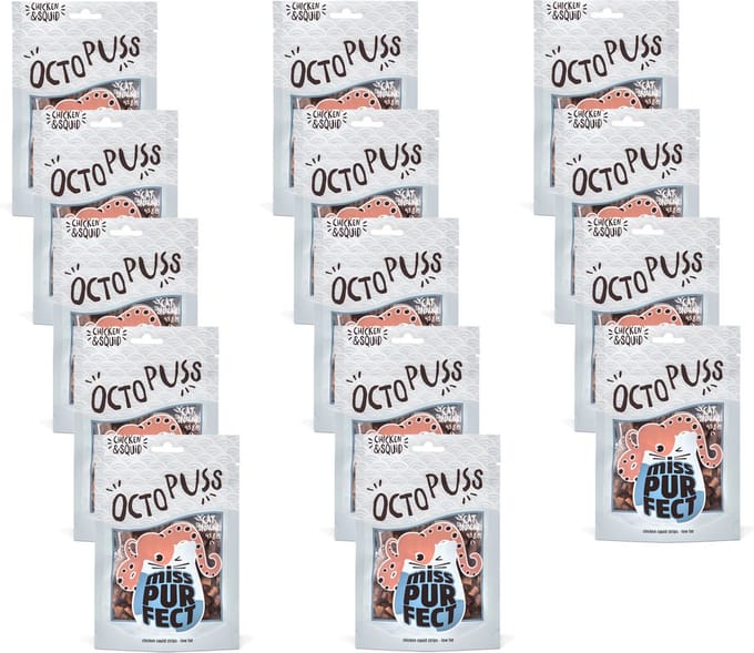 Miss Purfect Octopuss - Kattensnack - 14 x 45 g