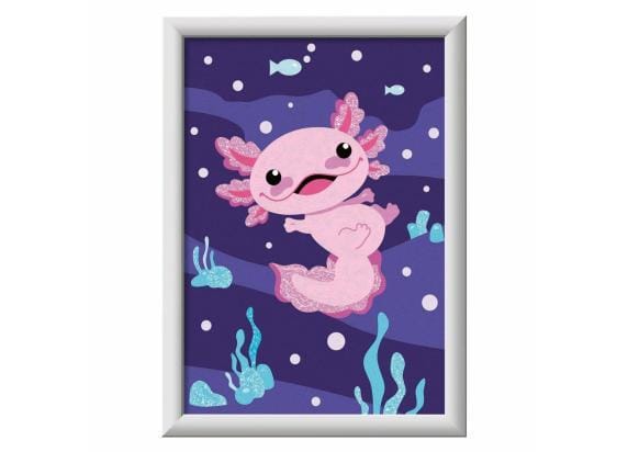 Ravensburger - CreArt - Axolotl - Schilderen op Nummer voor Kinderen