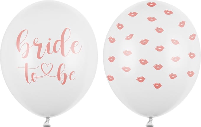 Partydeco - Ballonnen Bride To Be mix 50 stuks
