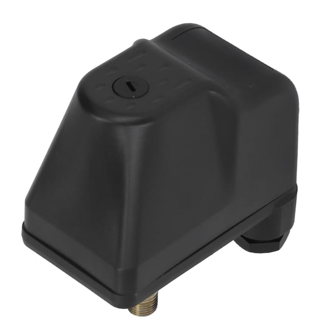 Waterpompdrukregelaar Hoog Vermogen IP44 Automatische Waterpompcontroller 110V 230V black