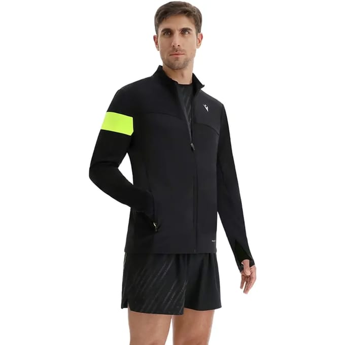 Stretch sweatshirt met volledige rits Macron Conrad Light