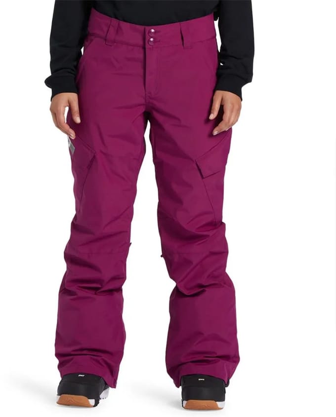 Dc Shoes Nonchalant Broek Paars XL Vrouw