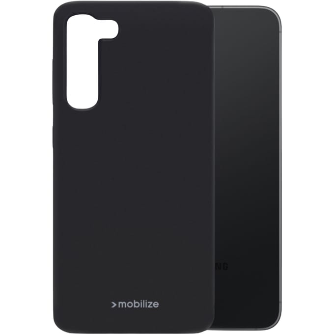 Mobilize Samsung Galaxy S23 FE Siliconen (TPU) Hoesje Zwart