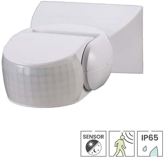 Infrarood Bewegingsmelder Opbouw 360 graden - Max. 1200w - IP65 - Infrarood - Bewegingssensor - buiten