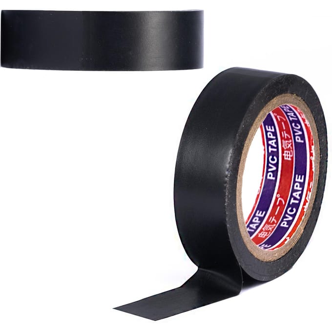 Rosfix Isolatietape Zelfklevend - Hoge Kwaliteit PVC Scheurvast - 16 mm×10 M, 0,13 Mm, 80°C