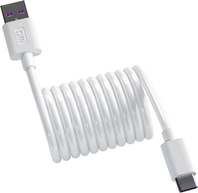 DrPhone DM Series - USB-C 5A Oplaadkabel + Datakabel - Extra Stevig - 1M - Laadkabel - HUAWEI Tablet / Smartphone - 1 Meter