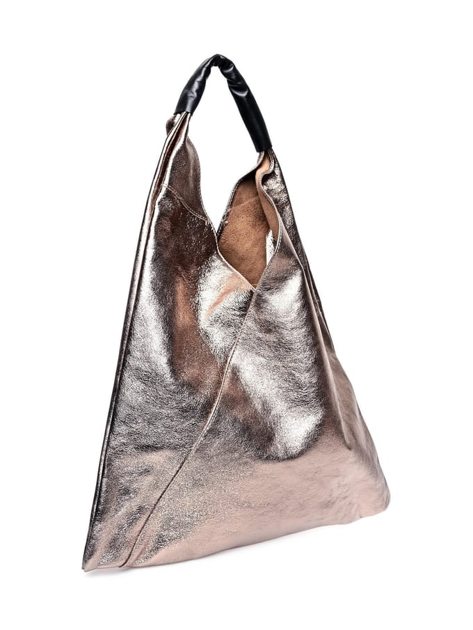 Isabella Rhea Brons Rundleer Tas