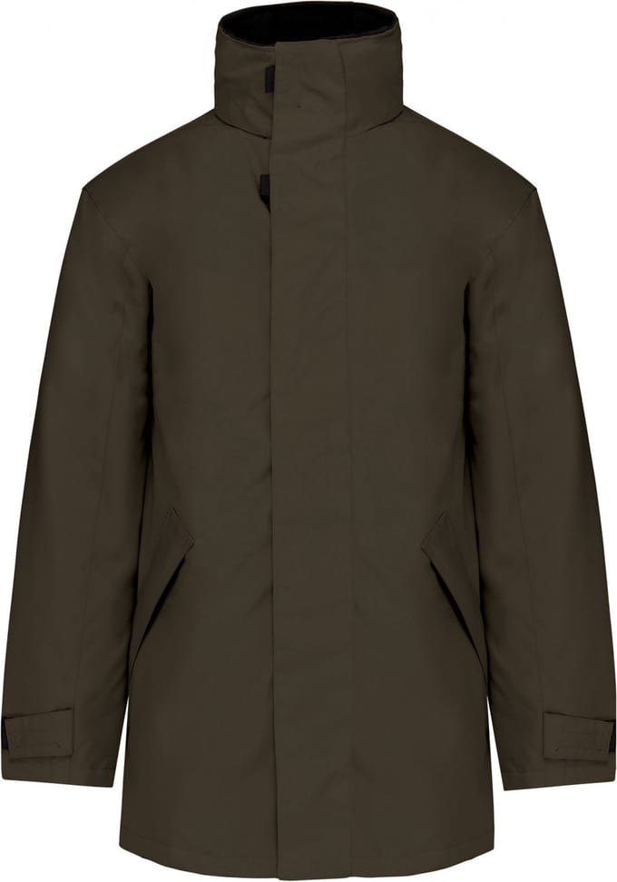 Kariban Gewatteerde parka K677 - Deep khaki - M