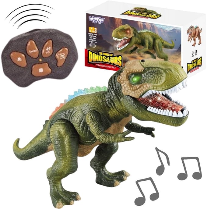 Woopie op afstand bestuurbare dinosaurus RC-robot T-rex - UNI